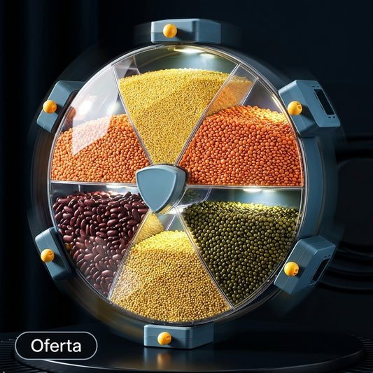 GrainFlow 360 – Dispensador Giratorio de Granos