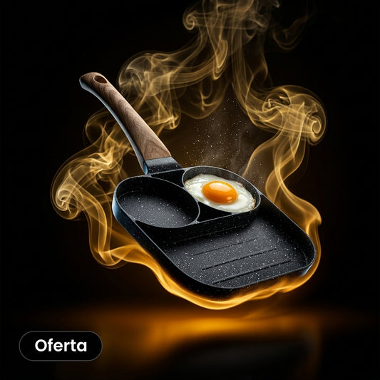 GrillMaster Pro – Sartén Antiadherente 3 en 1