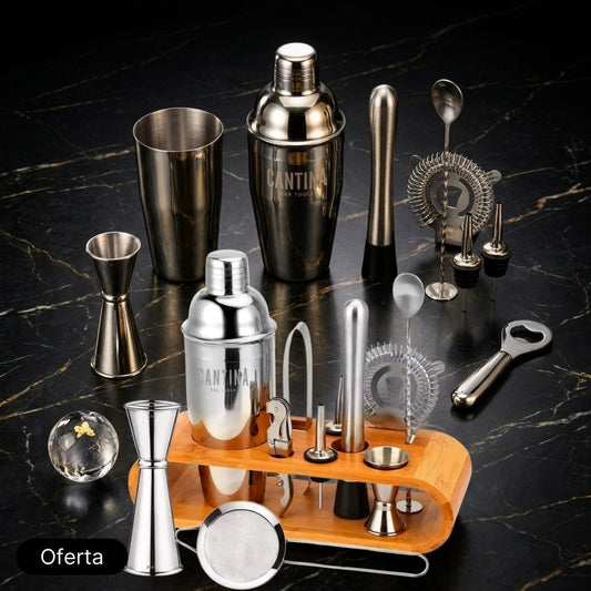 MixMaster Pro – Set de Coctelería Profesional 12 Piezas
