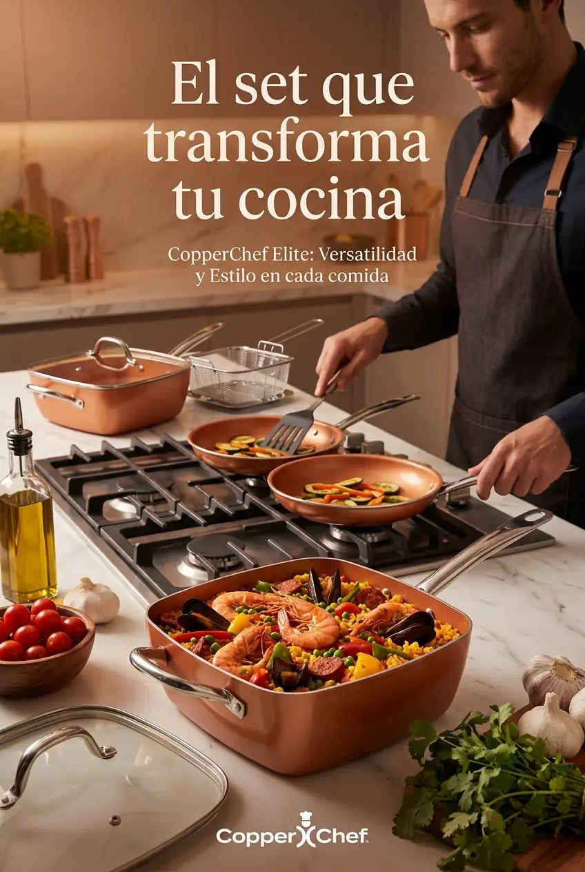 CopperChef Elite – Set de Cocina 5 Piezas - imagen 7