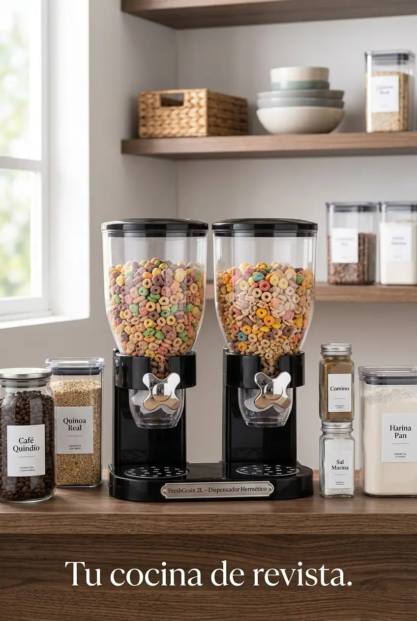 FreshGrain 2L – Dispensador Hermético de Cereales - imagen 7