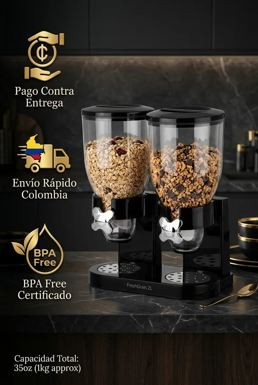 FreshGrain 2L – Dispensador Hermético de Cereales - imagen 9