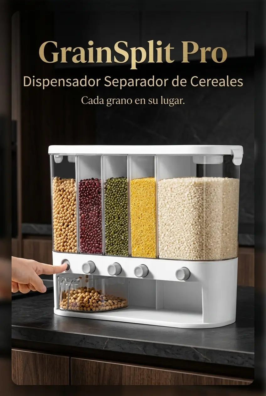 GrainSplit Pro – Dispensador Separador de Cereales - imagen 1