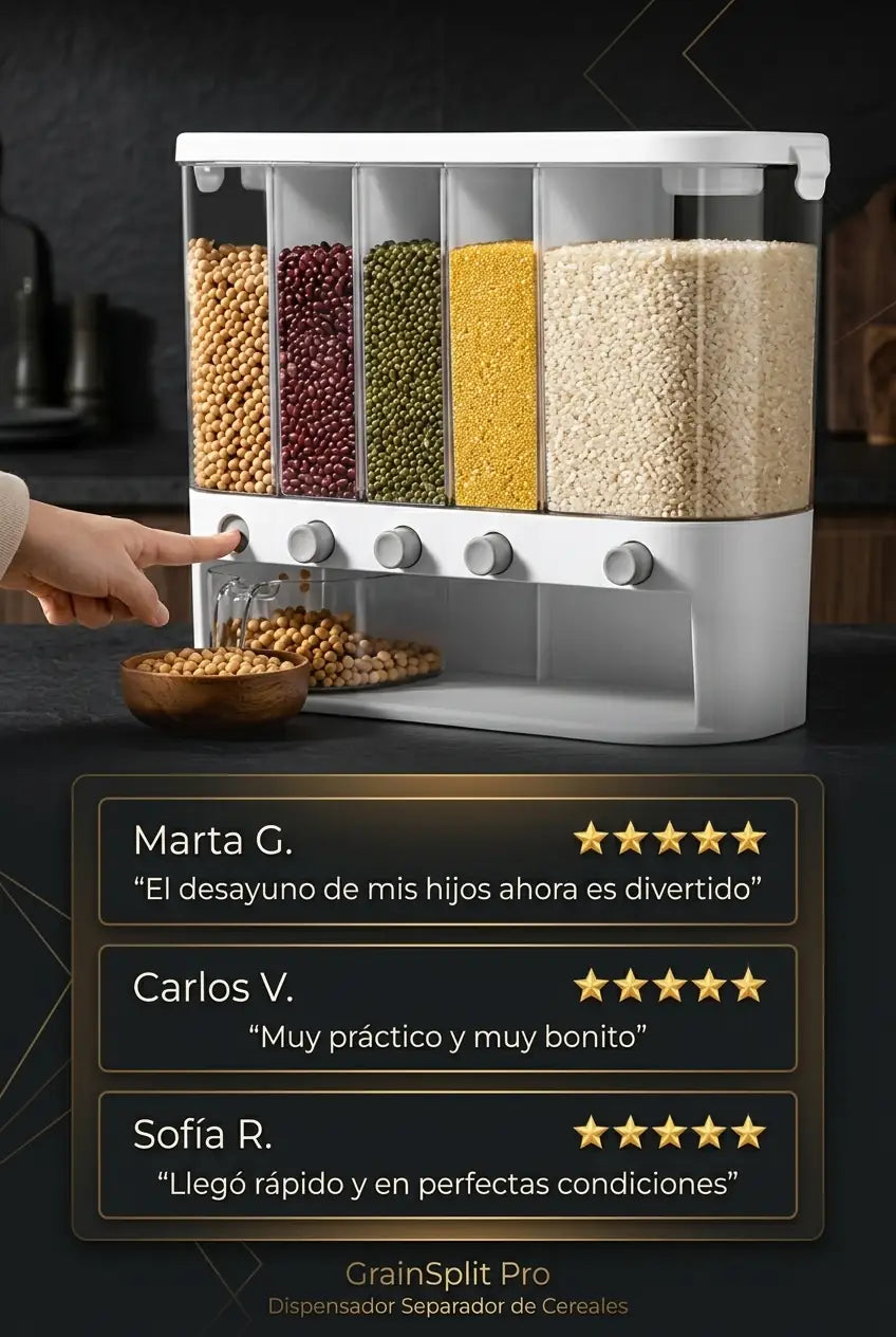 GrainSplit Pro – Dispensador Separador de Cereales - imagen 10