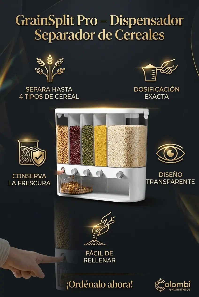 GrainSplit Pro – Dispensador Separador de Cereales - imagen 3