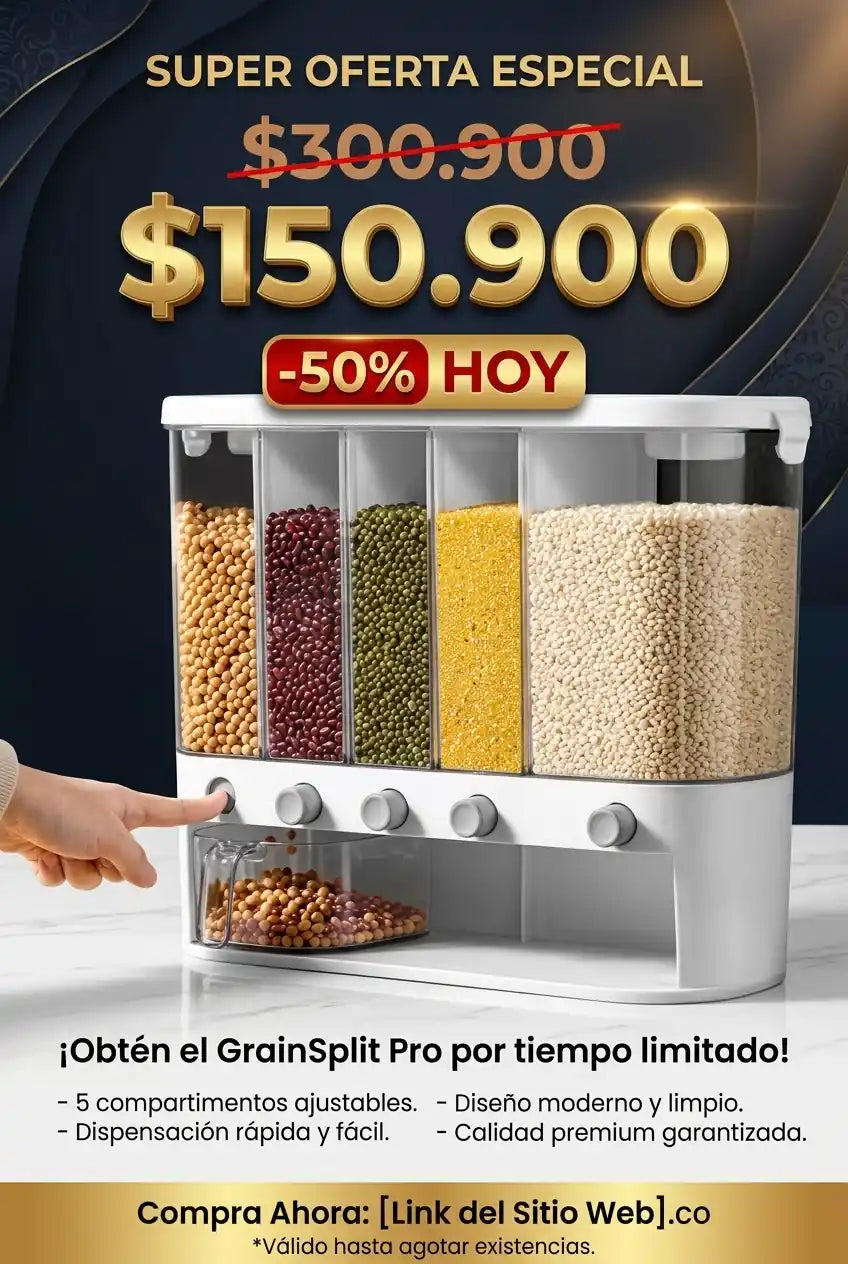 GrainSplit Pro – Dispensador Separador de Cereales - imagen 8