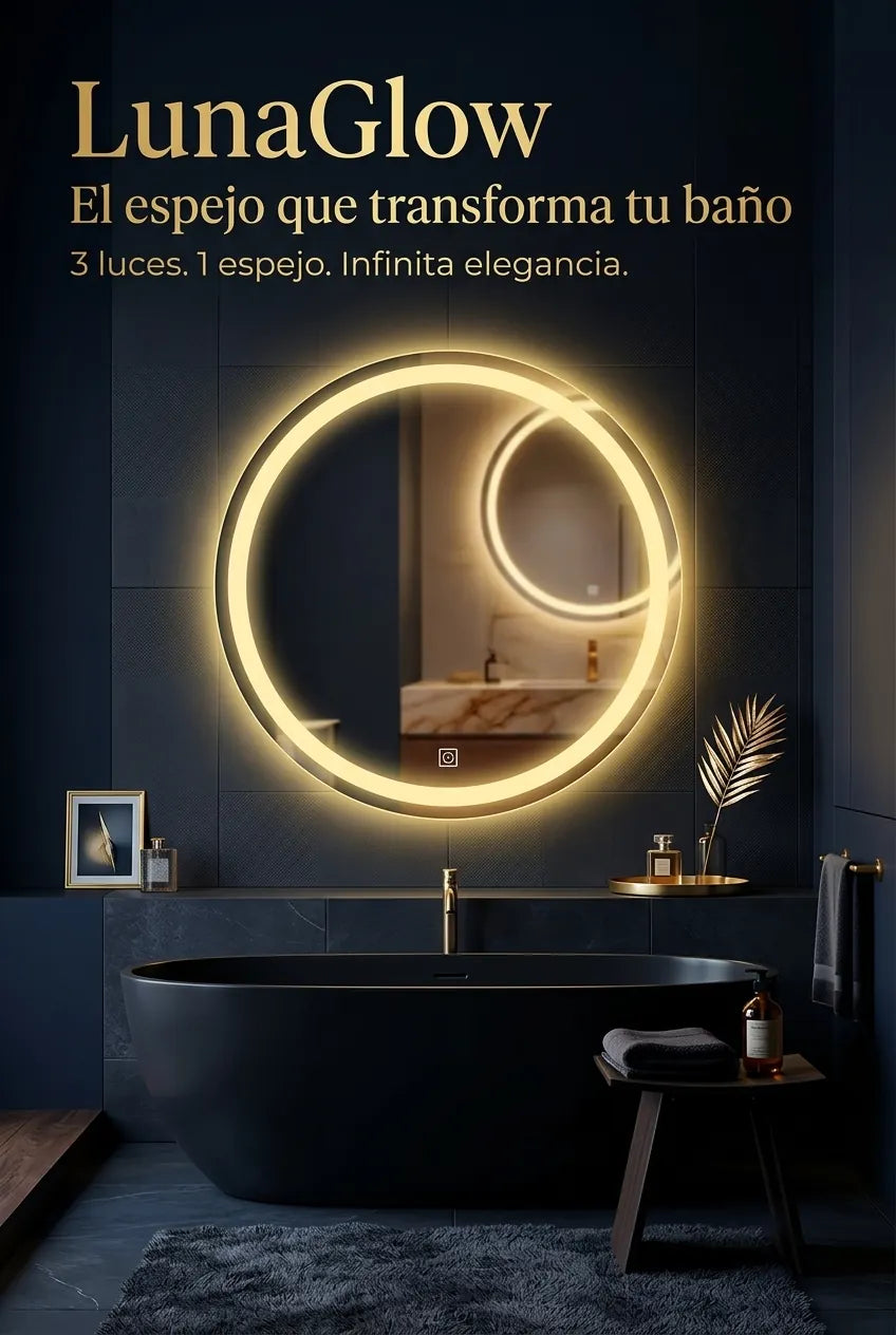 LunaGlow – Espejo LED Inteligente