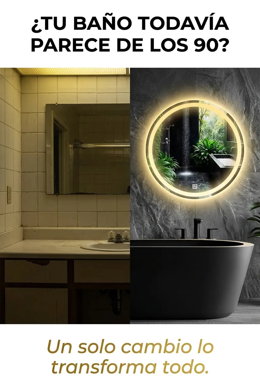 Transforma tu baño con LunaGlow
