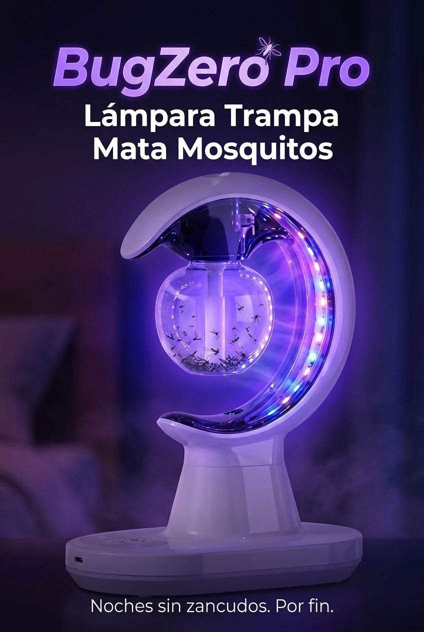 BugZero Pro – Lámpara Trampa Mata Mosquitos - imagen 1