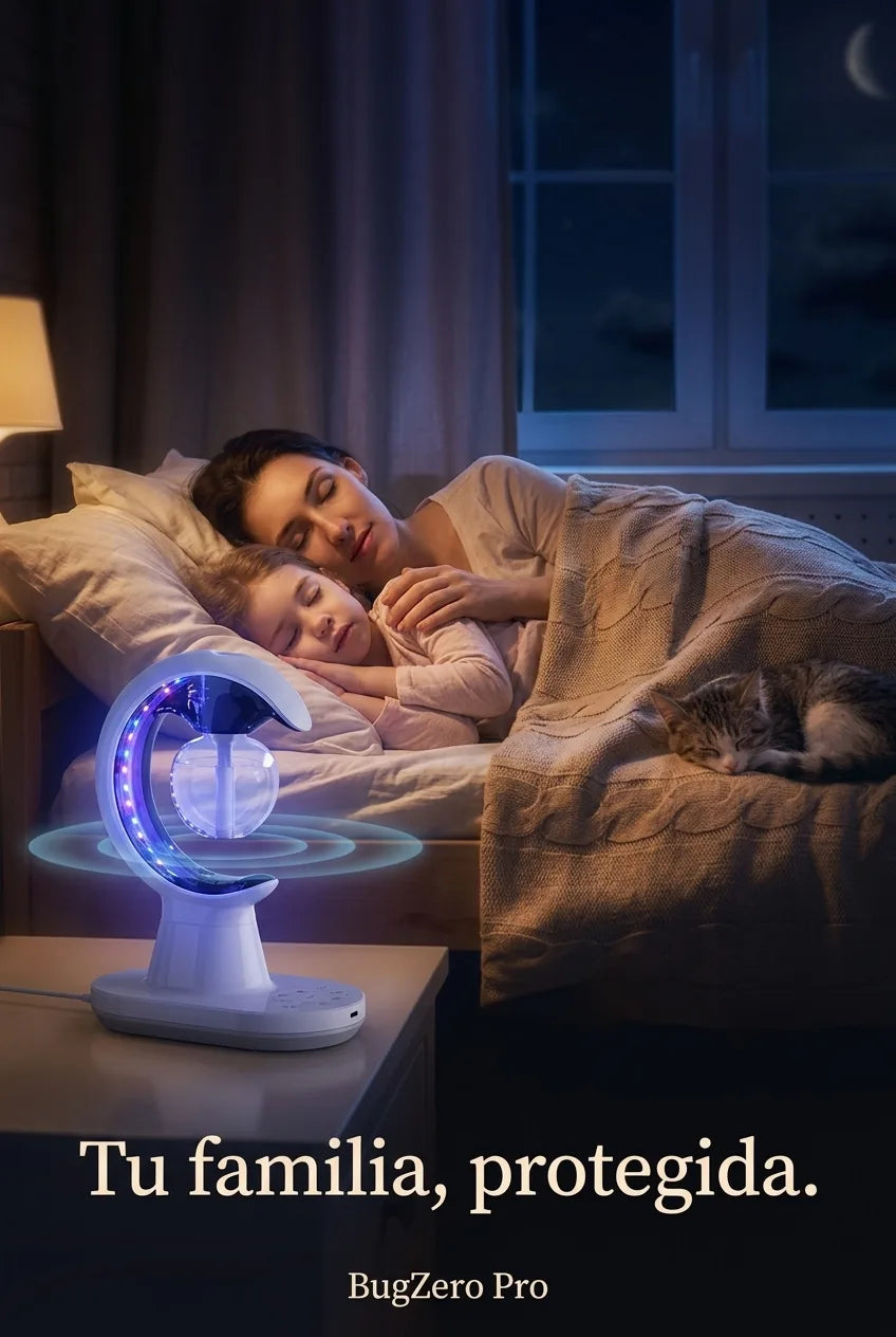 BugZero Pro – Lámpara Trampa Mata Mosquitos - imagen 7