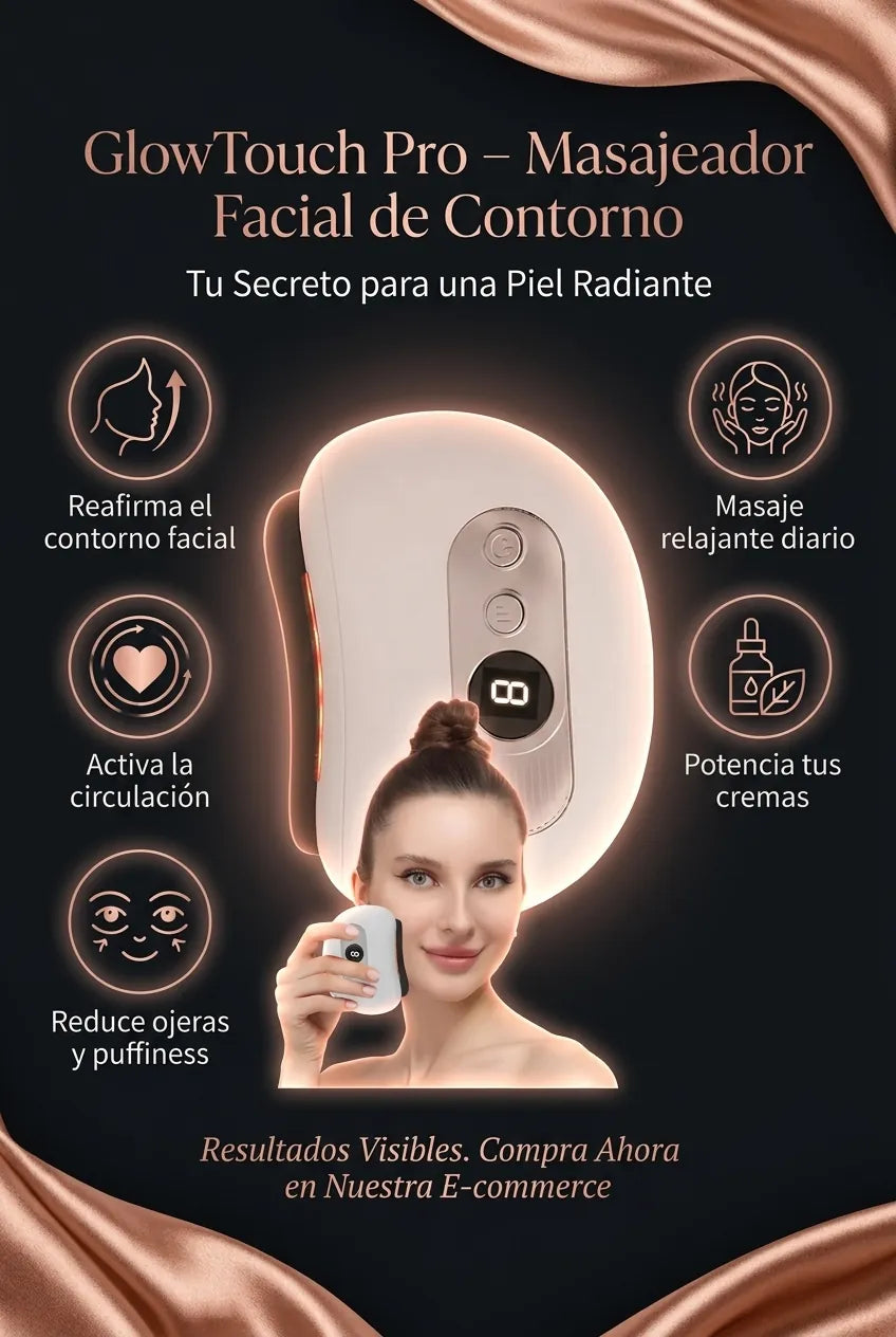GlowTouch Pro – Masajeador Facial de Contorno - imagen 3