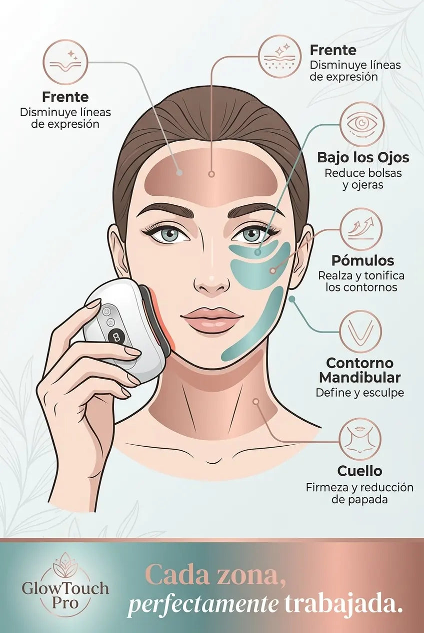 GlowTouch Pro – Masajeador Facial de Contorno - imagen 4