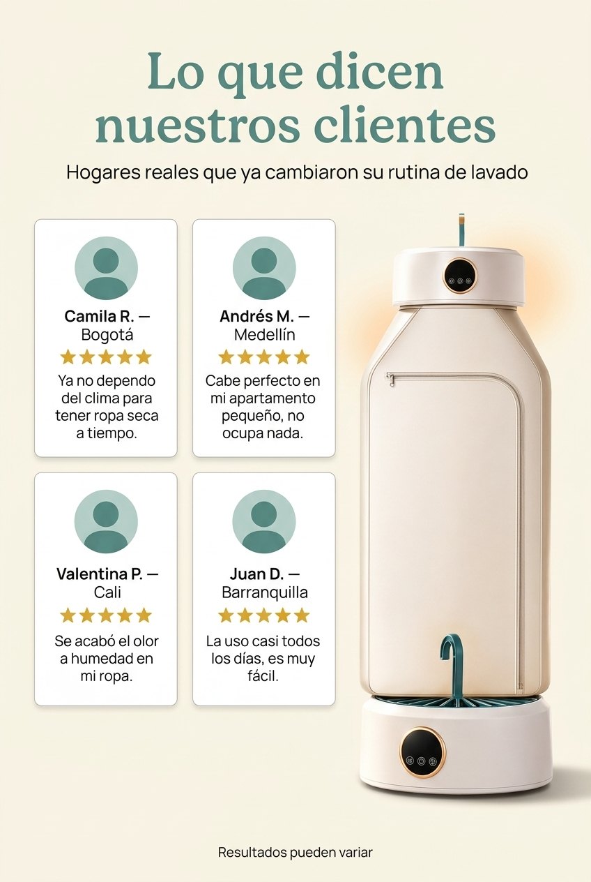 Testimonios de clientes DryHeat Pro