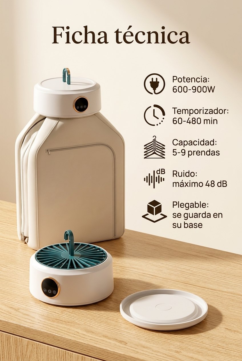 Ficha técnica DryHeat Pro