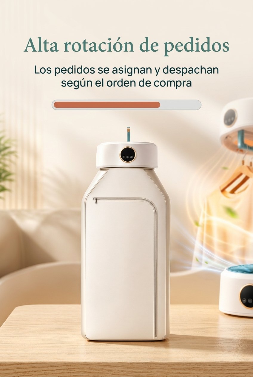 Alta rotación de pedidos