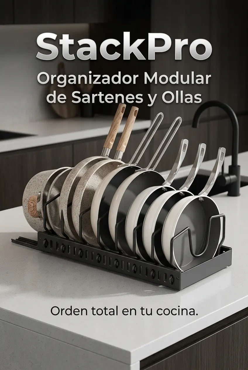 StackPro – Organizador Modular de Sartenes y Ollas - imagen 1