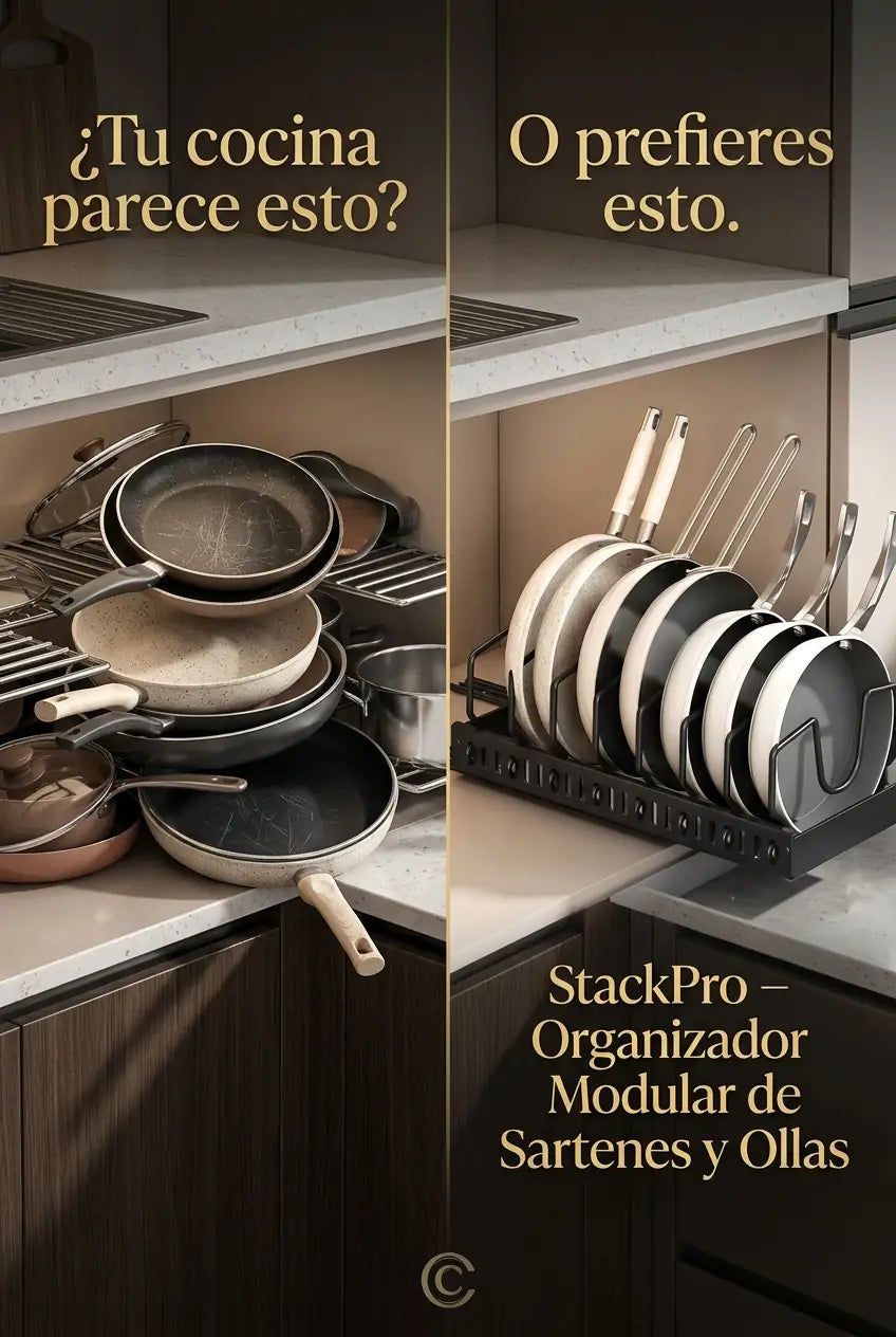 StackPro – Organizador Modular de Sartenes y Ollas - imagen 2