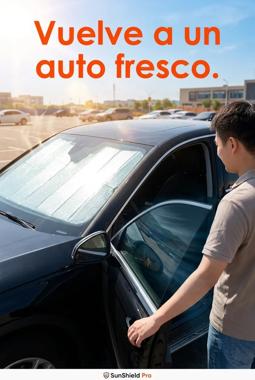 SunShield Pro – Parasol Plegable para Parabrisas - imagen 7