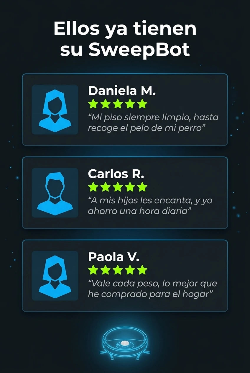 Testimonios SweepBot Pro