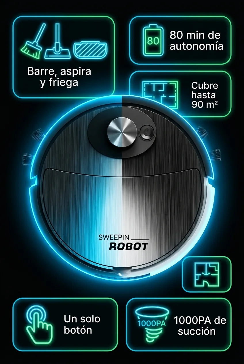 Beneficios del SweepBot Pro
