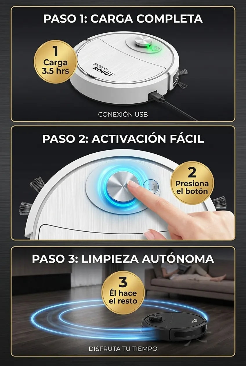 Cómo usar el SweepBot Pro