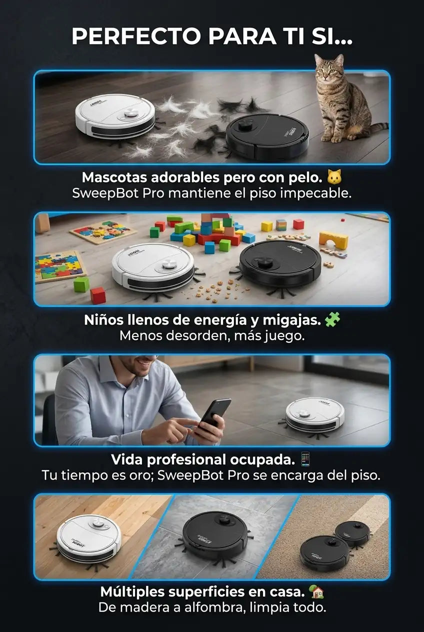 Para quién es el SweepBot Pro