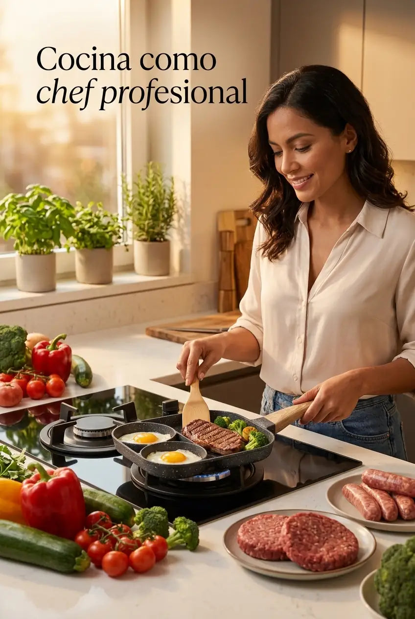 GrillMaster Pro – Sartén Antiadherente 3 en 1 - imagen 7
