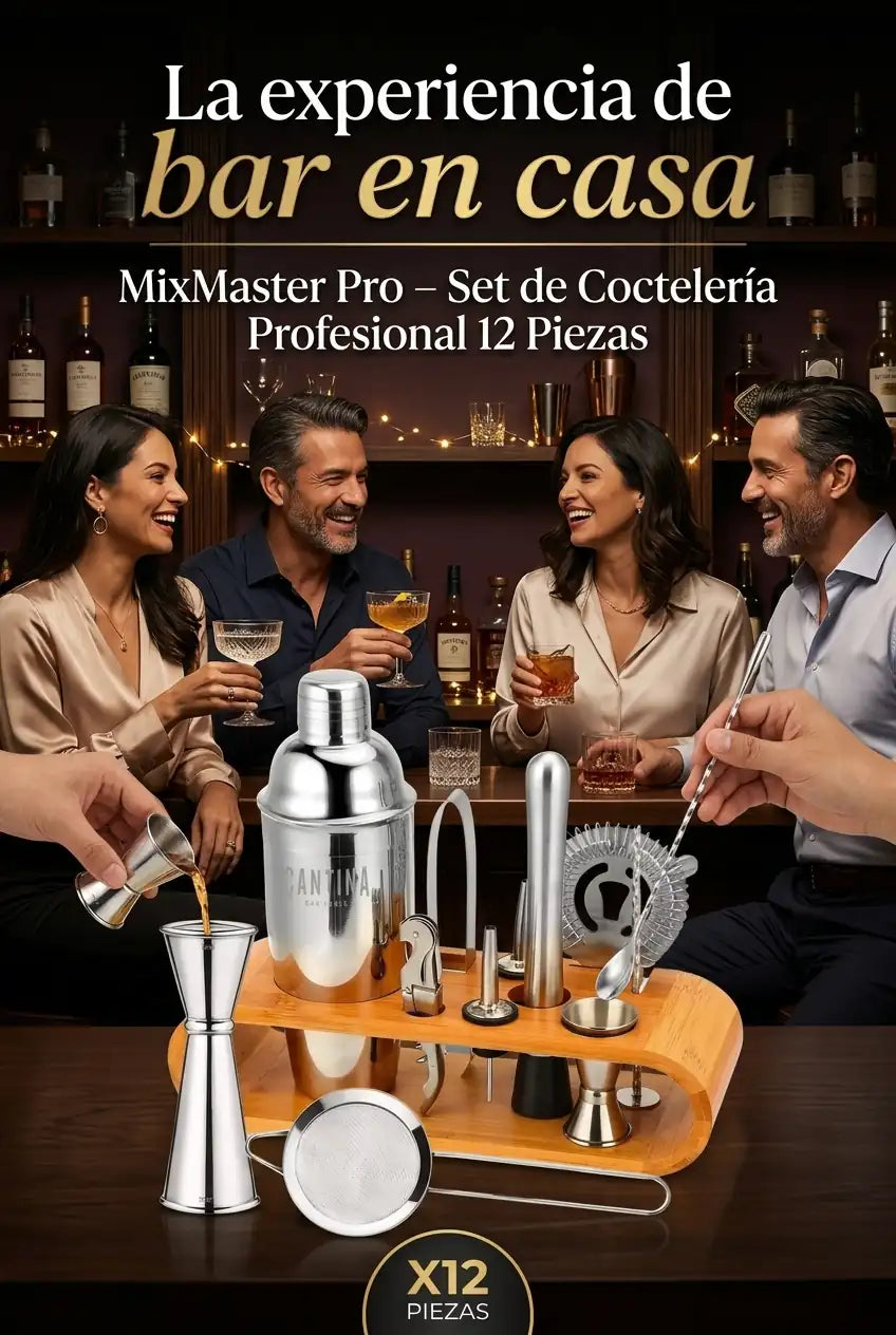 MixMaster Pro – Set de Coctelería Profesional 12 Piezas - imagen 7